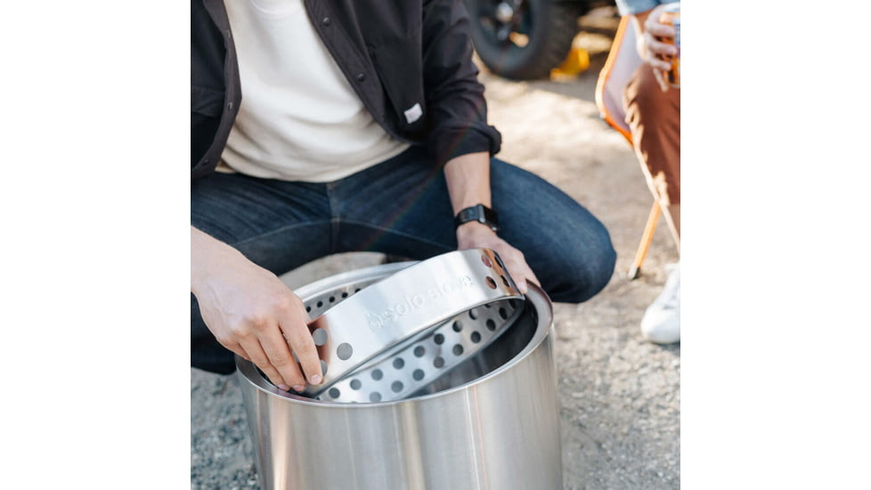 Solo Stove Ranger Stand, Stainless Steel, Small, ran-stand