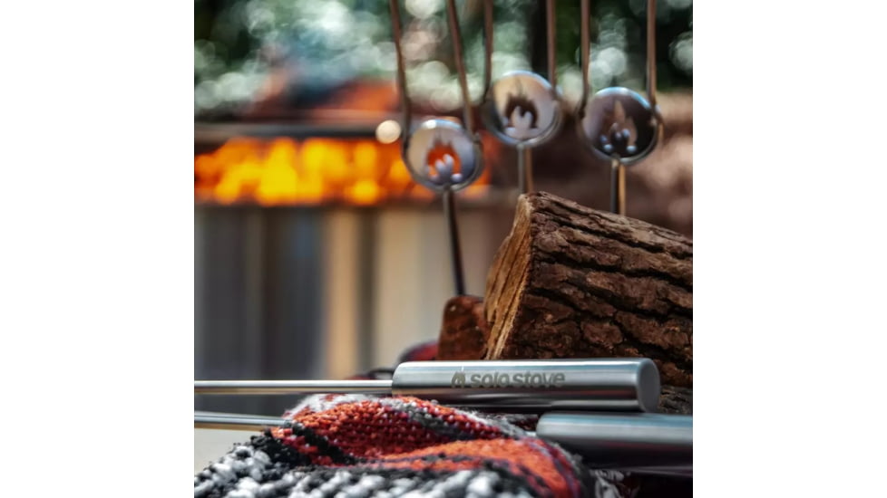 Solo Stove Roasting Sticks, Stainless Steel, SS-STICKS