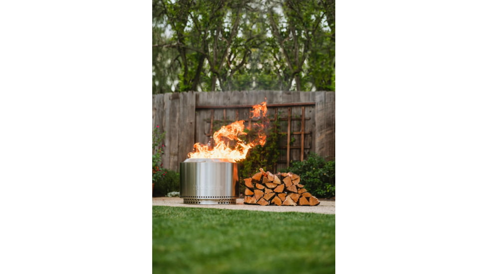 Solo Stove Yukon, Shelter And Stand, Stainless Steel, SSYUK-SD-27-2.0+SHELTER