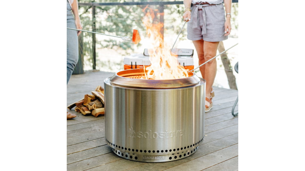 Solo Stove Yukon and Stand, Stainless Steel, Large, ssyuk-sd-27