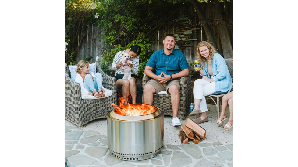 Solo Stove Yukon and Stand, Stainless Steel, Large, ssyuk-sd-27