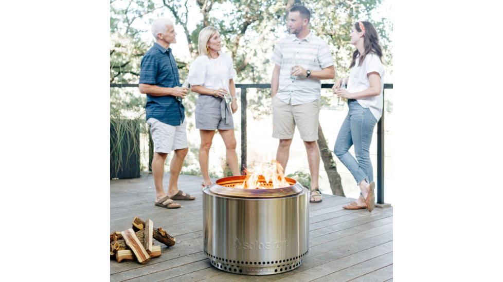 Solo Stove Yukon and Stand, Stainless Steel, Large, ssyuk-sd-27