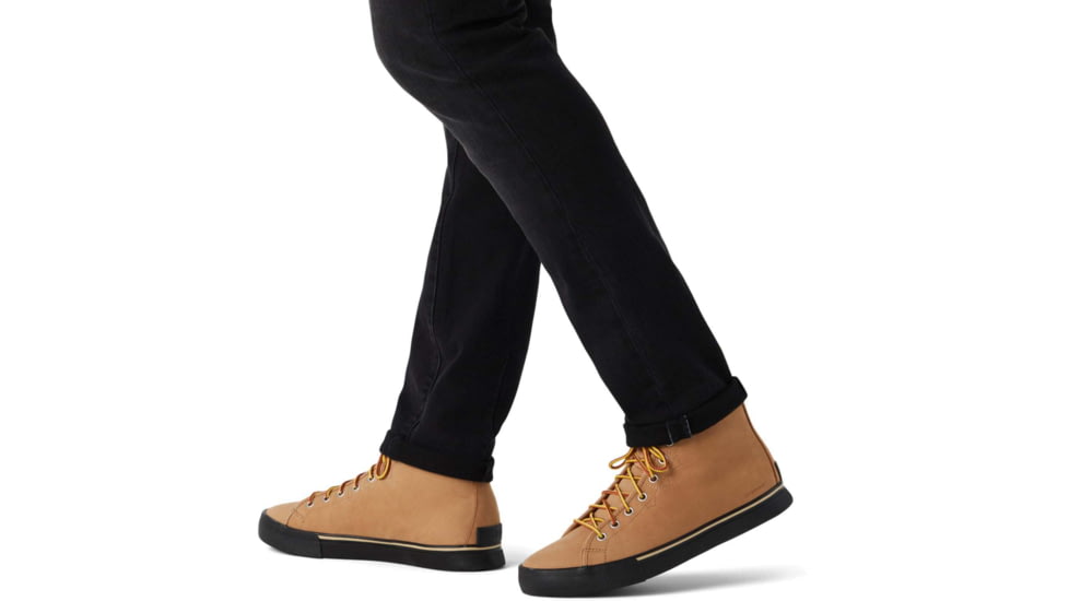 Sorel Caribou Sneaker Chukka Nubuck WP - Mens, Medium, Buff/Black, 10.5, 1943621-Buff/Black-10.5
