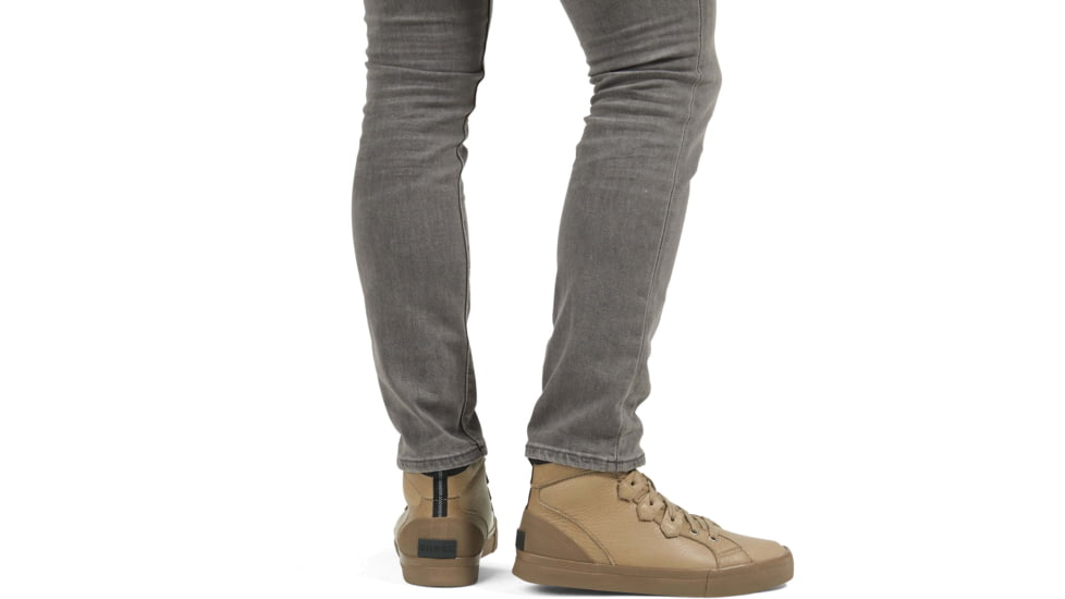 Sorel Caribou Sneaker Mid Waterproof Casual Shoe - Mens, Khaki II, 11.5 US, 1931601297-11.5