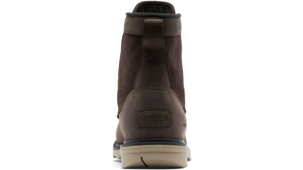 Sorel Carson Storm Waterproof Boot - Mens, Blackened Brown, Khaki II, 9.5, 2028241-205-9.5