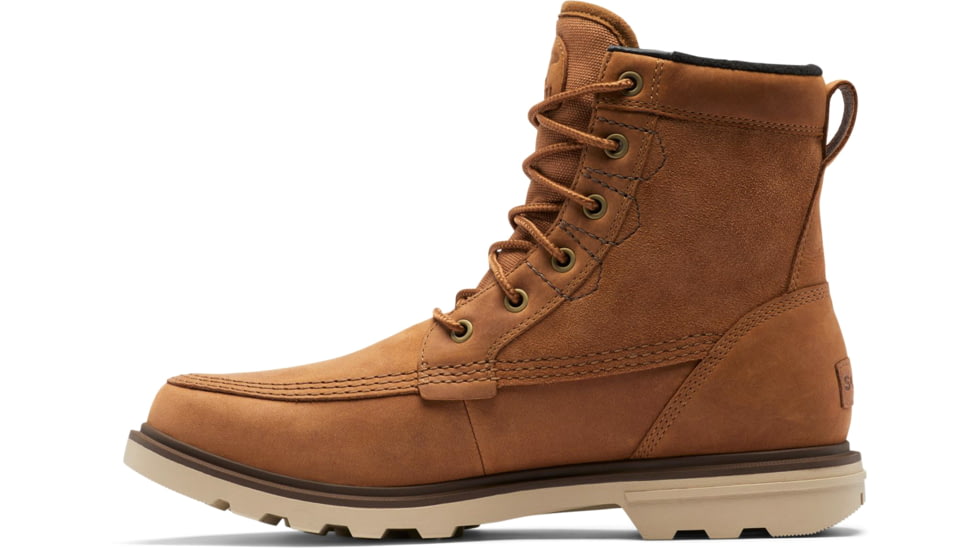 Sorel Carson Storm Waterproof Boot - Mens, Camel Brown, Oatmeal, 9, 2028241-224-9