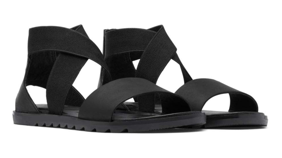 Sorel Ella II Sandal - Womens, Medium, Black, 10, 1936651-Black-10