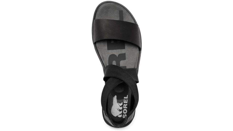 Sorel Ella II Sandal - Womens, Medium, Black, 10, 1936651-Black-10