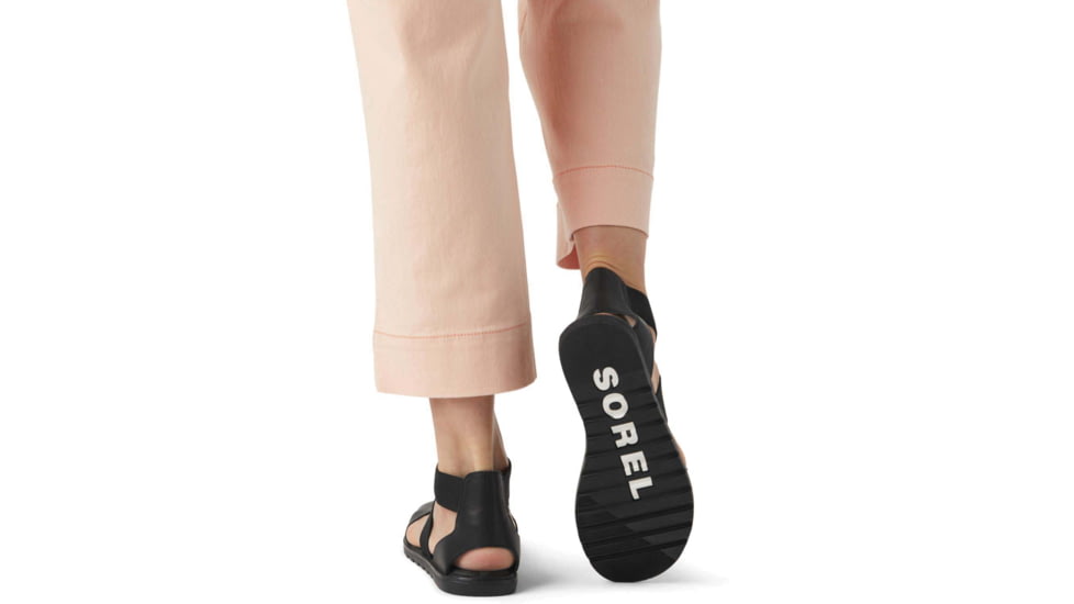 Sorel Ella II Sandal - Womens, Medium, Black, 10, 1936651-Black-10