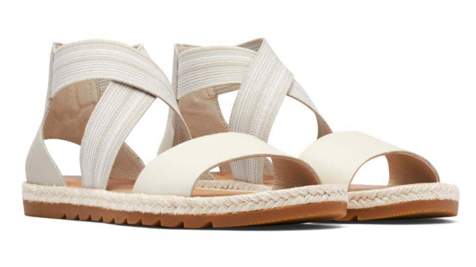 Sorel Ella II Sandal - Womens, Medium, Chalk, 10.5, 1943881-Chalk-10.5