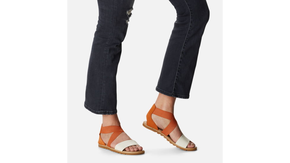 Sorel Ella II Sandals - Womens, Desert Sun/Chalk, 9.5 US, 1999291-806-9.5