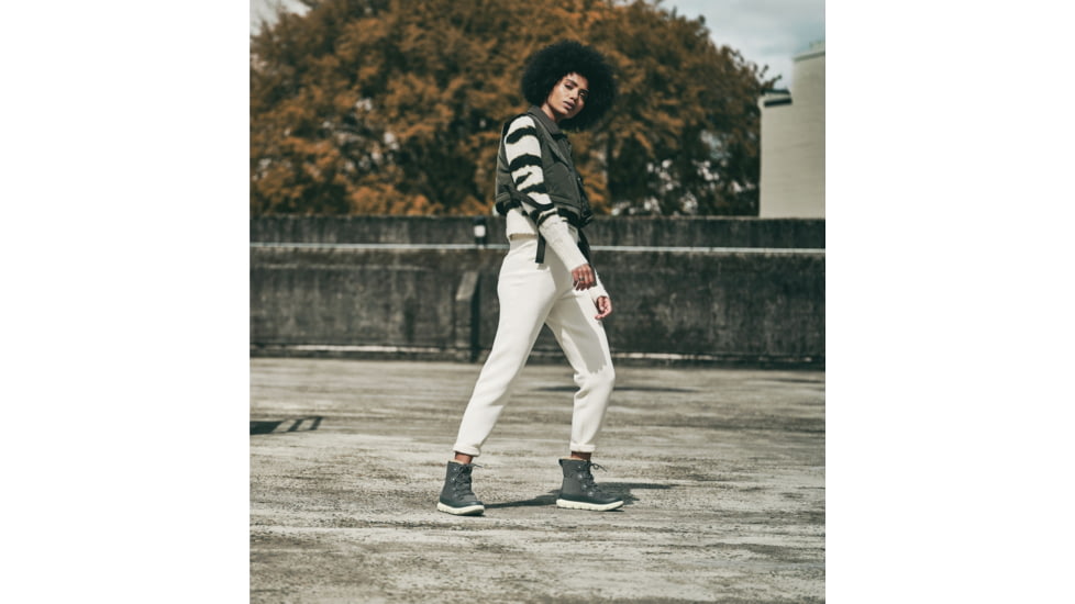 Sorel Explorer II Joan Faux Fur Waterproof Winter Boot - Womens, Grill, Fawn, 8.5, 1951631028-8.5