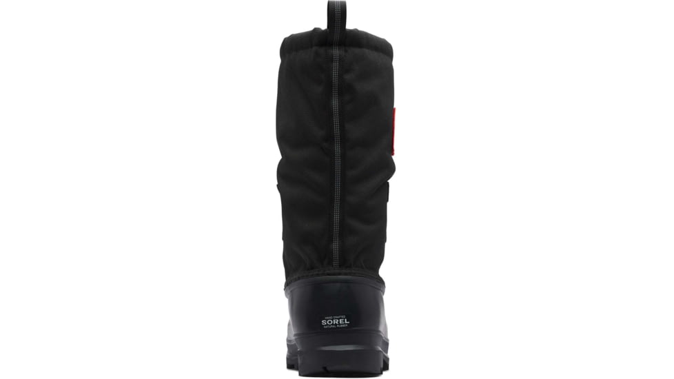 Sorel Glacier XT Winter Boot - Mens, Black/Red Quartz, 7 US, 1573891010-7