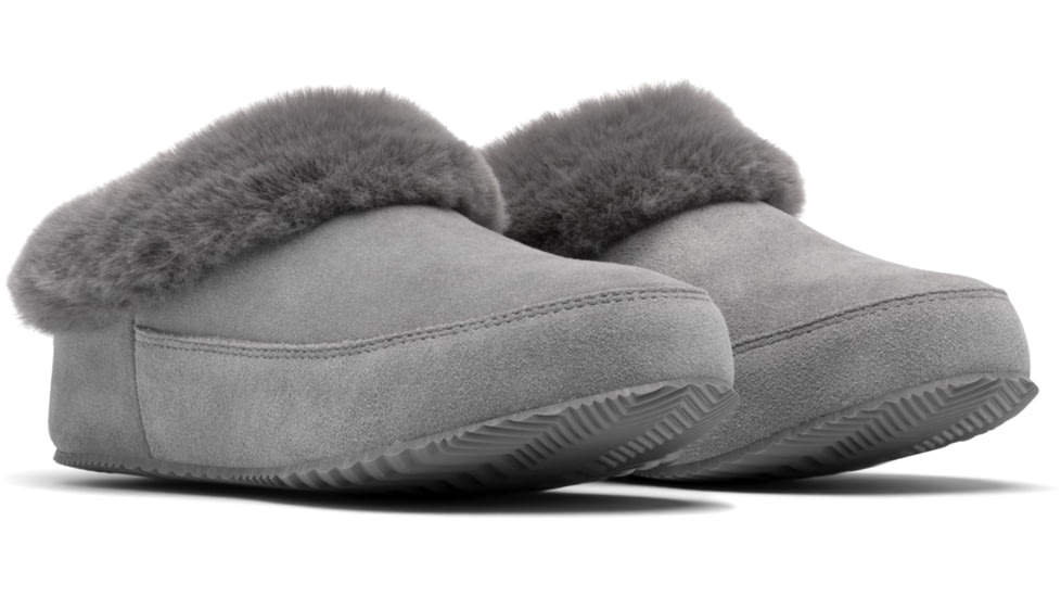 Sorel Go - Coffee Run Slipper - Womens, Quarry, Quarry, 8, 1915801-053-8