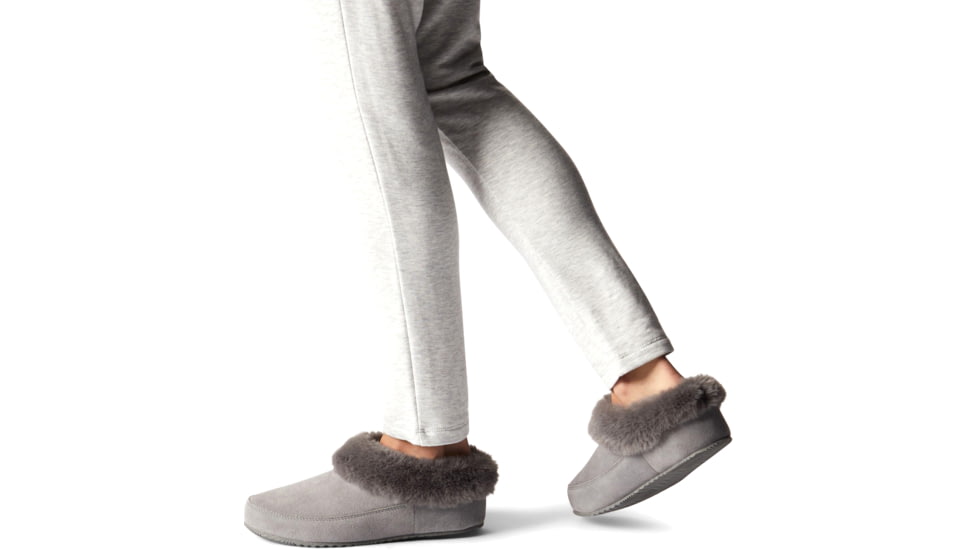 Sorel Go - Coffee Run Slipper - Womens, Quarry, Quarry, 8, 1915801-053-8