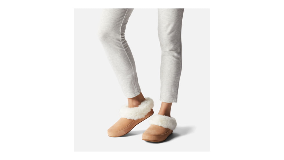 Sorel Go - Coffee Run Slippers - Womens, Tawny Buff/Natural, 6US, 1915801253-6