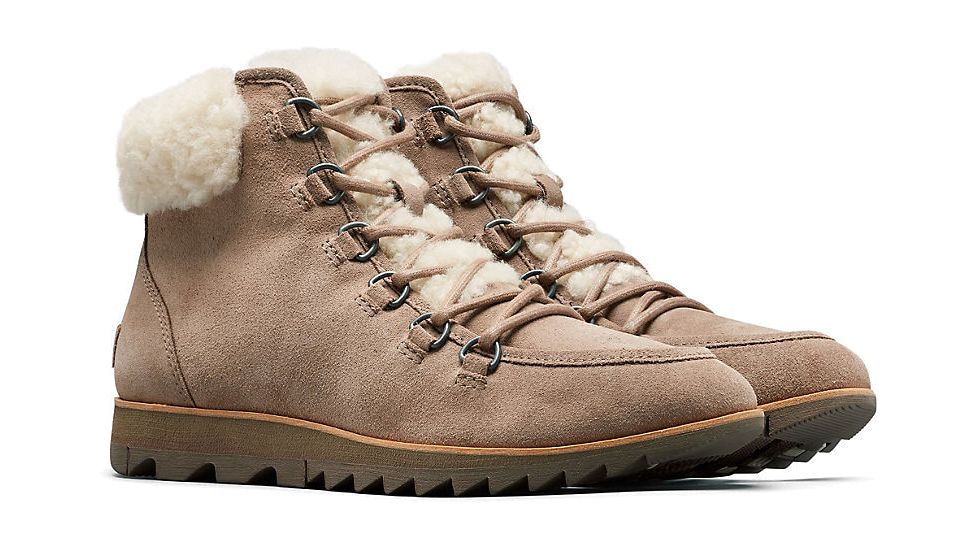 Sorel Harlow Lace Cozy - Womens, Ash Brown, 11, 1876411240-11