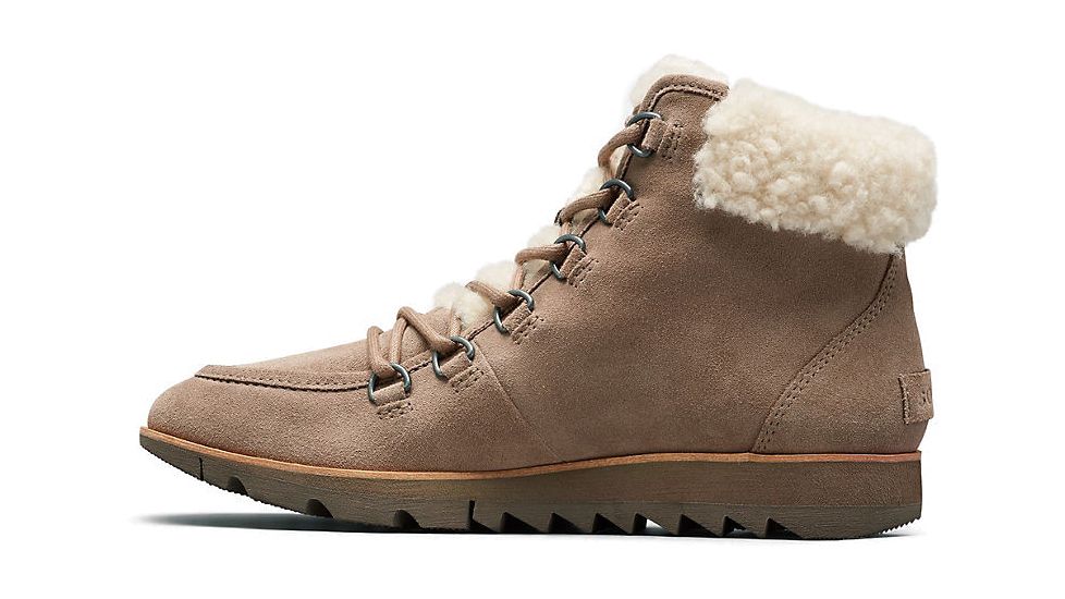 Sorel Harlow Lace Cozy - Womens, Ash Brown, 11, 1876411240-11