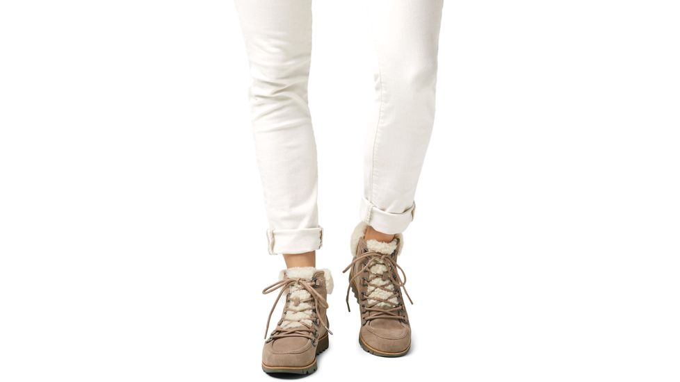 Sorel Harlow Lace Cozy - Womens, Ash Brown, 11, 1876411240-11