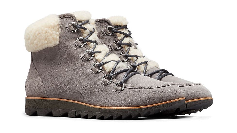 Sorel Harlow Lace Cozy - Womens, Light Grey, 11, 1876411060-11