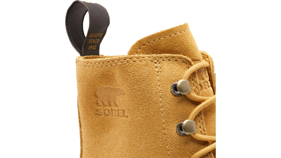 Sorel Hi-Line Lace Boot - Womens, Geo Yellow, Jet, 9.5, 2009111-712-9.5