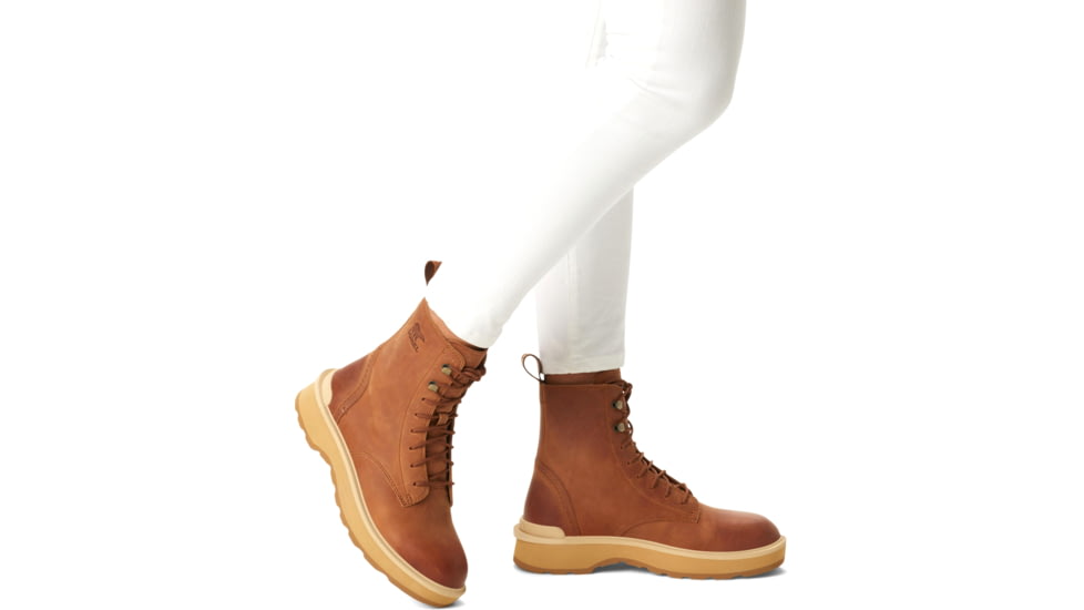 Sorel Hi-Line Lace Boot - Womens, Scorch, Tawny Buff, 8.5, 2009111-265-8.5