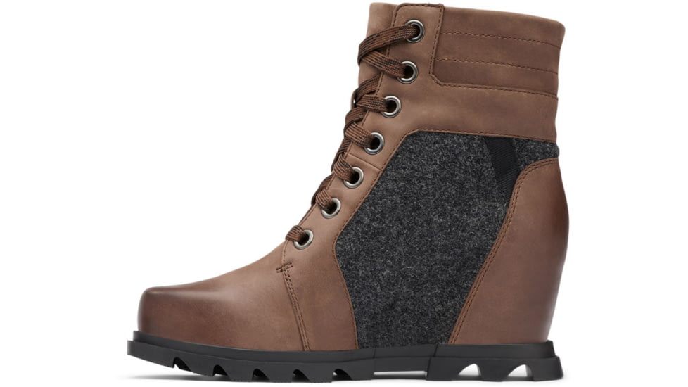 Sorel Joan Of Arctic Wedge III Lexie Bootie - Womens, Tobacco, Black, 8.5, 1978201258-8.5