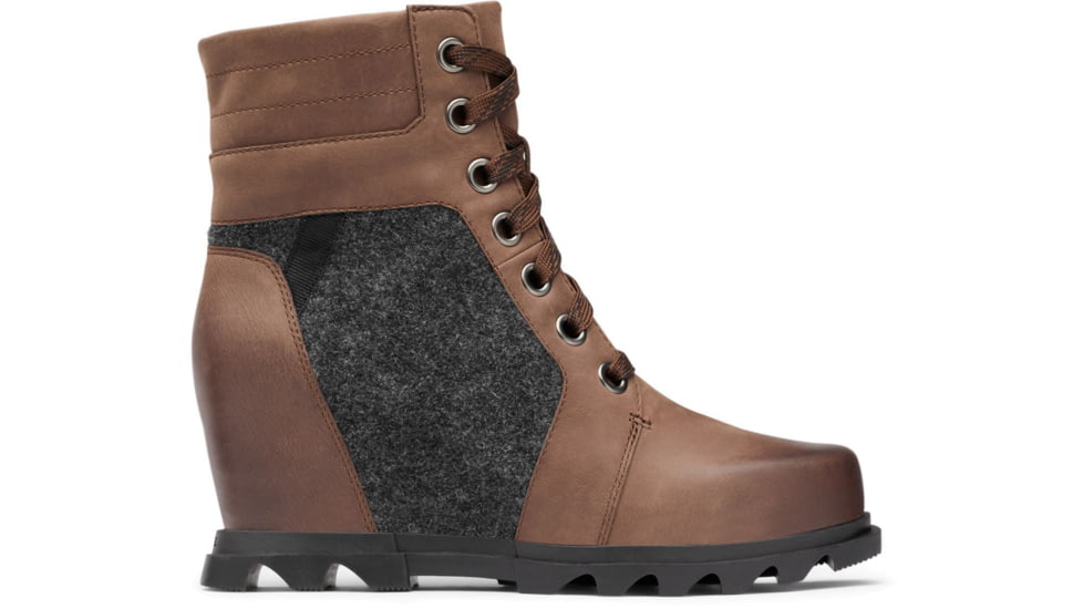Sorel Joan Of Arctic Wedge III Lexie Bootie - Womens, Tobacco, Black, 8.5, 1978201258-8.5