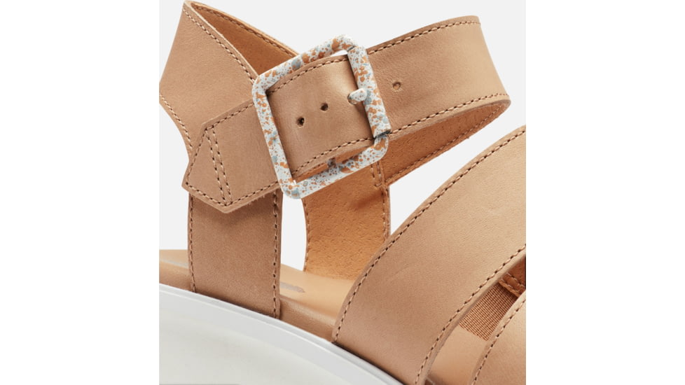 Sorel Joanie III Ankle Strap Wedge Sandals - Womens, Honest Beige/Crushed Blue, 10 US, 1999391-246-10