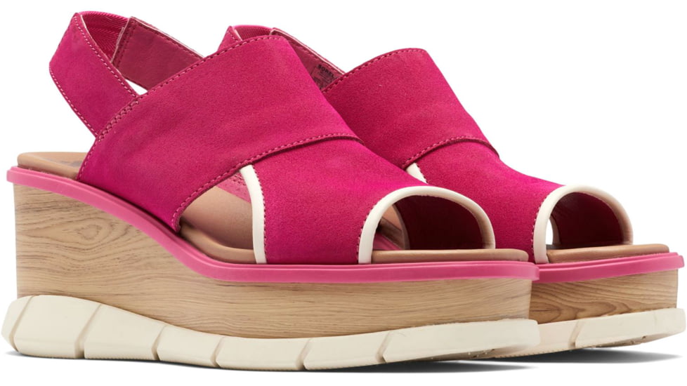 Sorel Joanie III Slingback Sandals - Womens, Fuchsia Fizz/Chalk, 8.5 US, 1988471-650-8.5