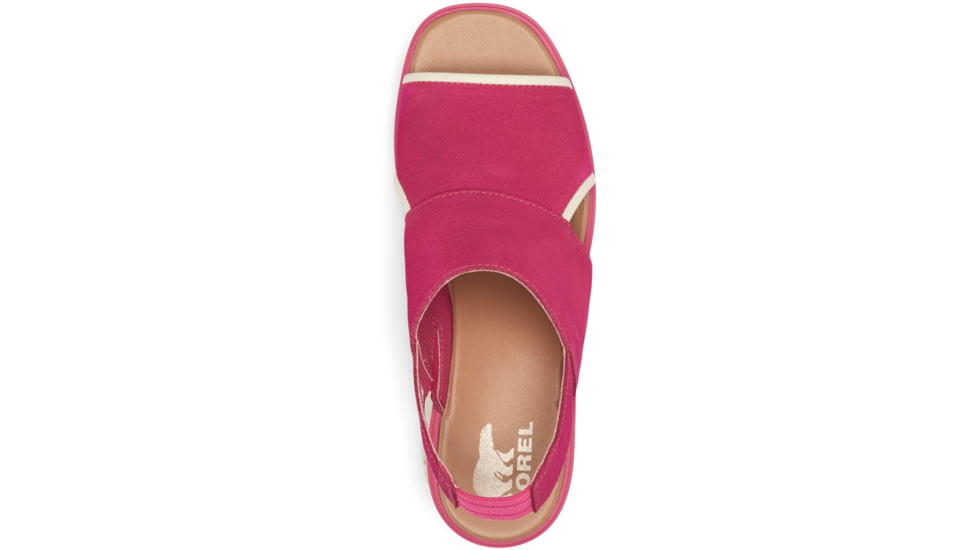 Sorel Joanie III Slingback Sandals - Womens, Fuchsia Fizz/Chalk, 8.5 US, 1988471-650-8.5