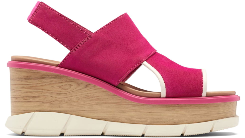 Sorel Joanie III Slingback Sandals - Womens, Fuchsia Fizz/Chalk, 8.5 US, 1988471-650-8.5