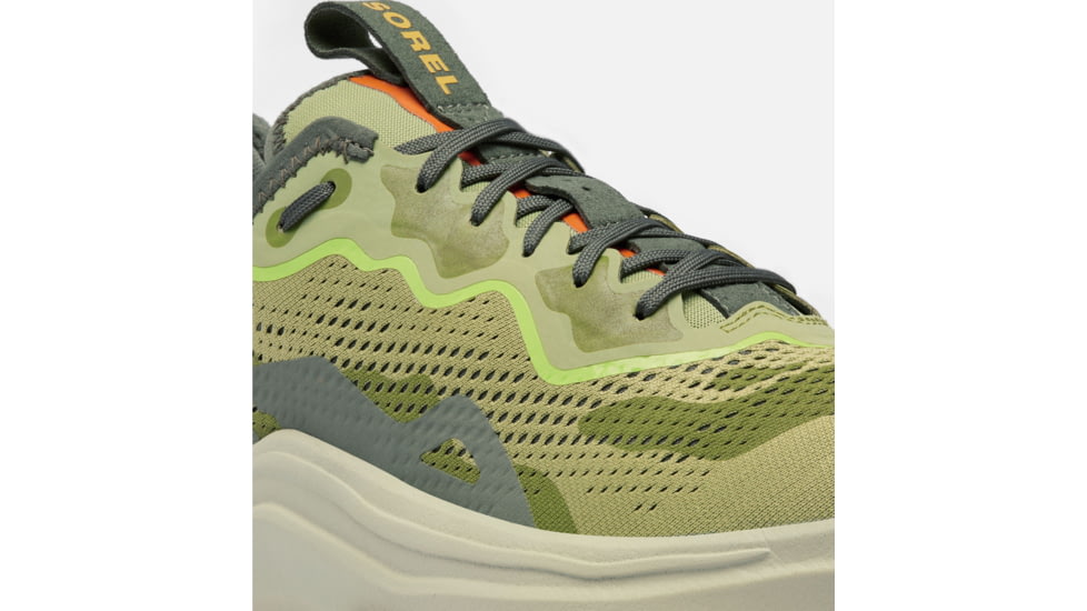 Sorel Kinetic Breaktrhu Day Lace Sneakers - Mens, Olive Shade/Desert Sun, 9 US, 1986861-358-9