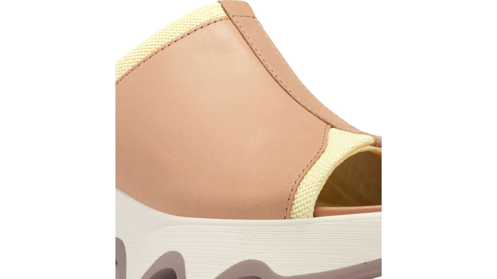 Sorel Kinetic Impact Slide High Sandals - Womens, Honest Beige/Chalk, 7.5 US, 2030471-246-7.5