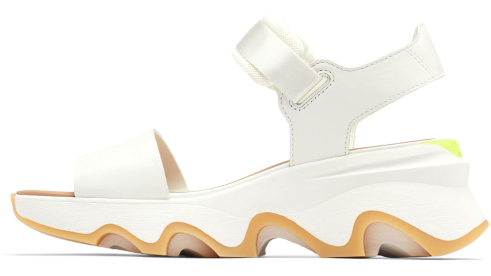 Sorel Kinetic Impact Y-Strap High Sandals - Womens, Sea Salt/Radiation, 8.5 US, 2030461-125-8.5