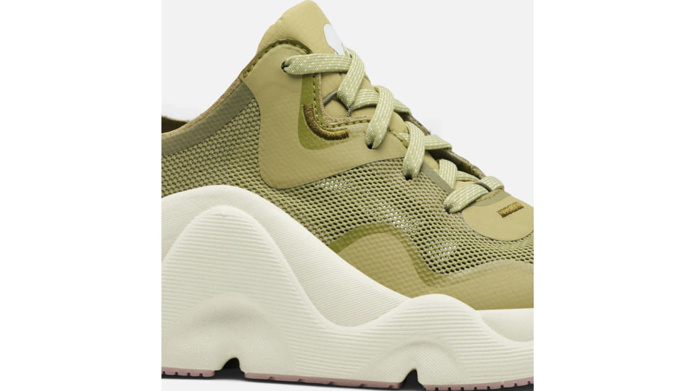 Sorel Kinetic RNEGD Float Sneakers - Womens, Olive Shade/Shale Mauve, 10 US, 1981611-358-10