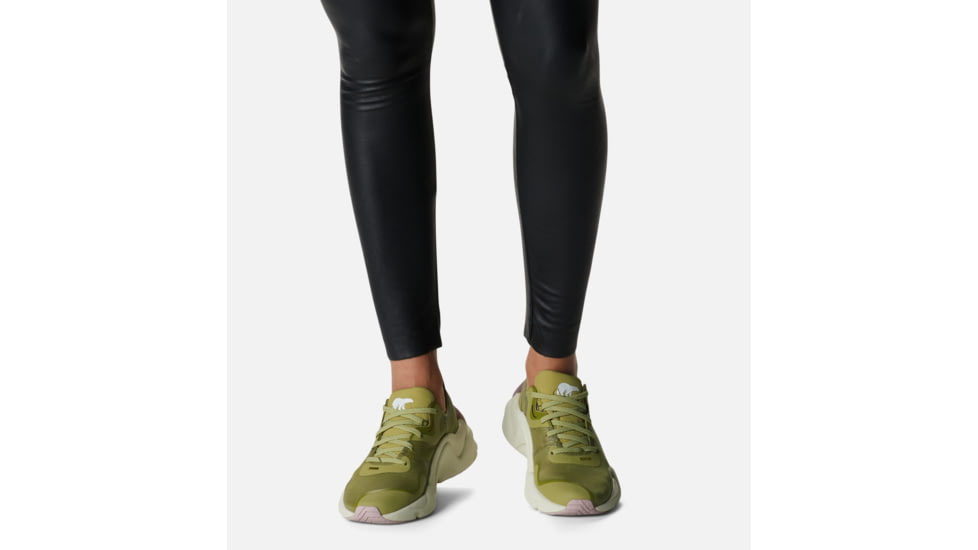 Sorel Kinetic RNEGD Float Sneakers - Womens, Olive Shade/Shale Mauve, 10 US, 1981611-358-10