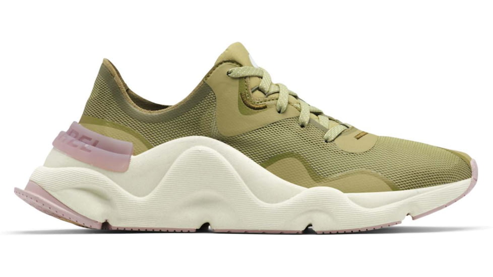 Sorel Kinetic RNEGD Float Sneakers - Womens, Olive Shade/Shale Mauve, 10 US, 1981611-358-10