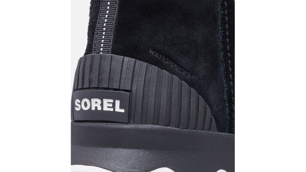 Sorel Kinetic Short Shoe - Womens, Black, Sea Salt, 5, 1808191010-5