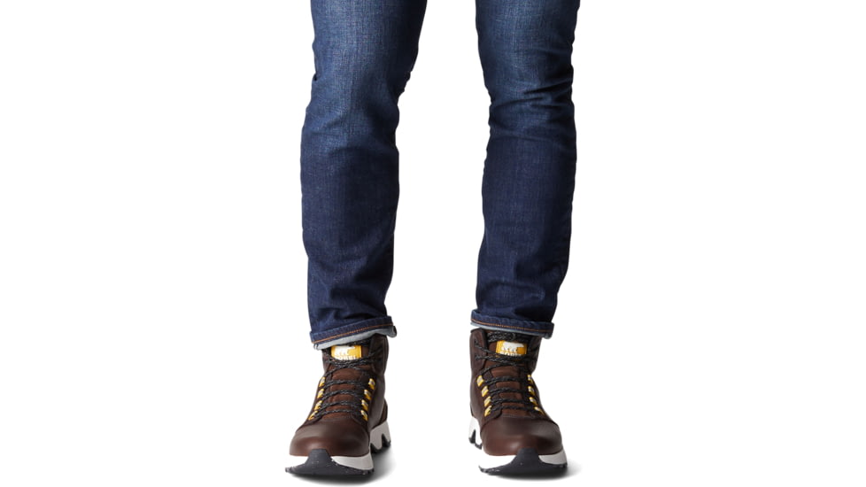 Sorel Mac Hill Mid LTR Waterproof Boot - Mens, Tobacco, Black, 8.5, 1915541-256-8.5