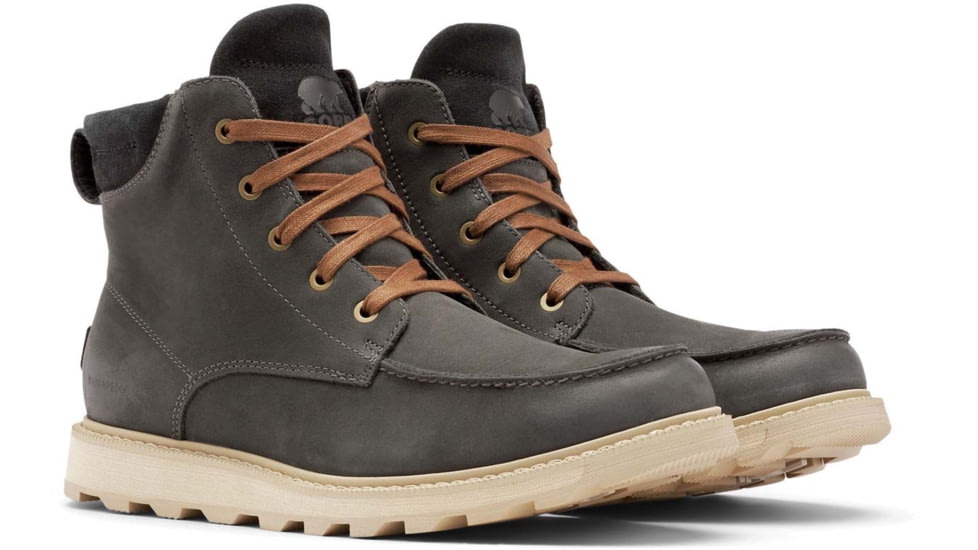 Sorel Madson II Moc Toe Waterproof Boot - Mens, Coal, 11.5 US, 1915021048-11.5