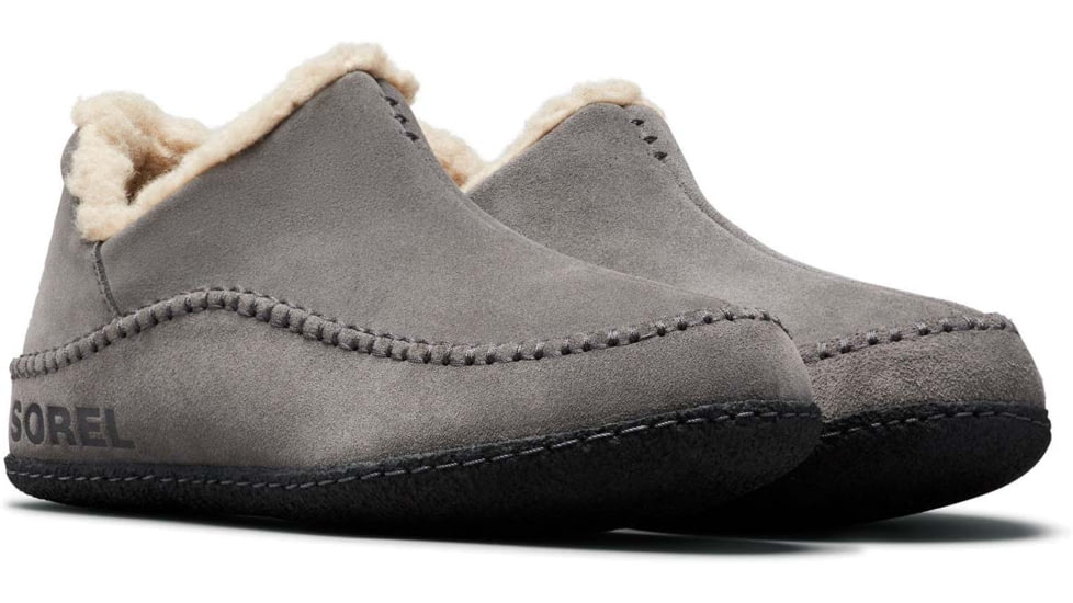 Sorel Manawan II Slippers - Mens, Quarry, 14 US, 1869751052-14