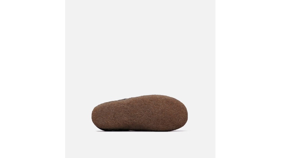 Sorel Nakiska Scuff Slipper - Womens, Black, Natural, 10.5, 1807891010-10.5