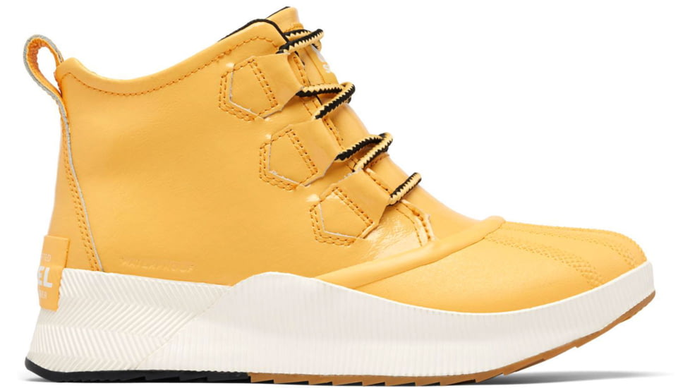 Sorel Out N About III Classic Wp Sneakers - Womens, Yellow Ray/Sea Salt, 9.5, 1951331-765-9.5