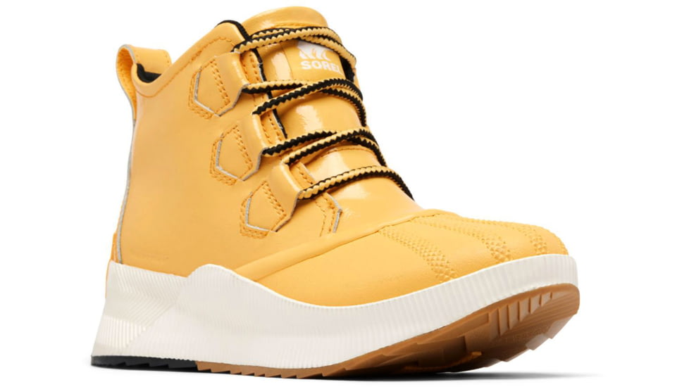 Sorel Out N About III Classic Wp Sneakers - Womens, Yellow Ray/Sea Salt, 9.5, 1951331-765-9.5