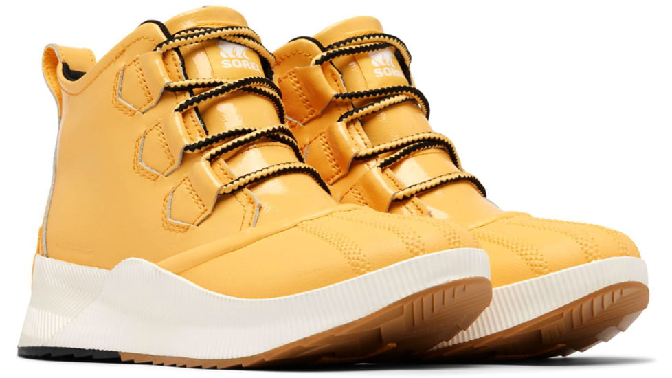 Sorel Out N About III Classic Wp Sneakers - Womens, Yellow Ray/Sea Salt, 9.5, 1951331-765-9.5