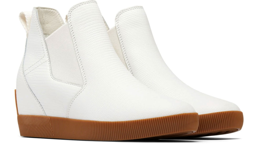 Sorel Out N About Slip-On Wedge Boots - Womens, Sea Salt/Gum 2, 7, 2033021-125-7