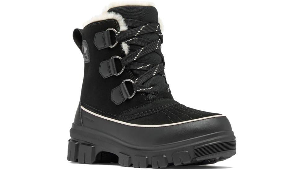 Sorel Tivoli V WP Boots - Womens, Black/Fawn, 7, 2082961010-7