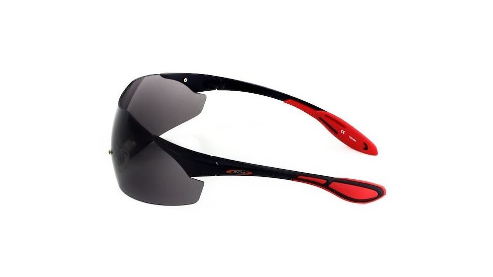 Sos Shields / Decathlon Sunglasses, Frame - Matte Black, Lens - Pc Smoke 1.8mm