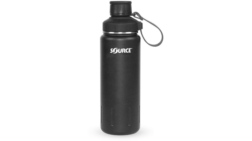 SOURCE Tactical Terrain 700ml Insulated SS Bottle, Carbon Black, 2071000071